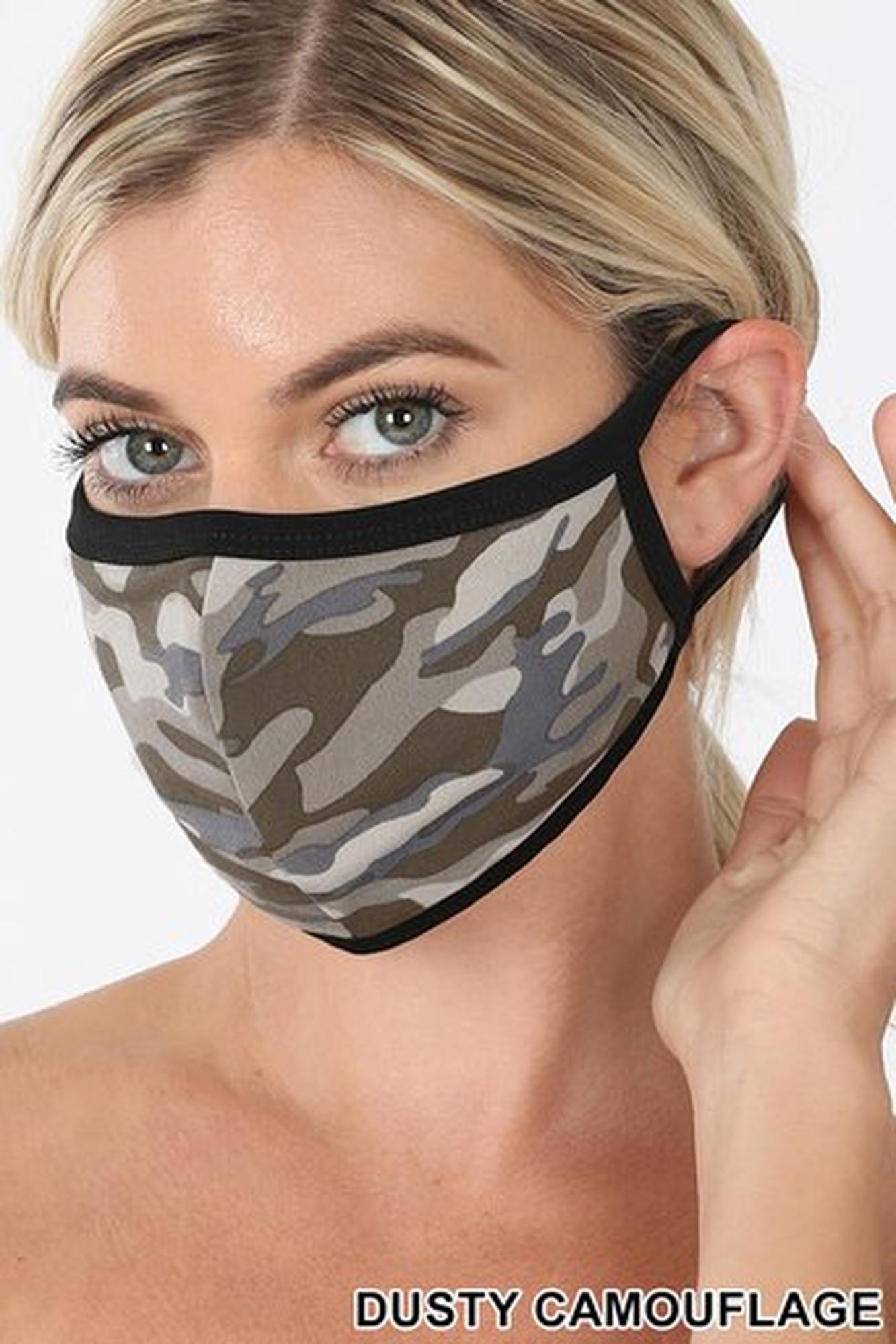 Camouflage Face Mask - Imported | Medical Mask Superstore