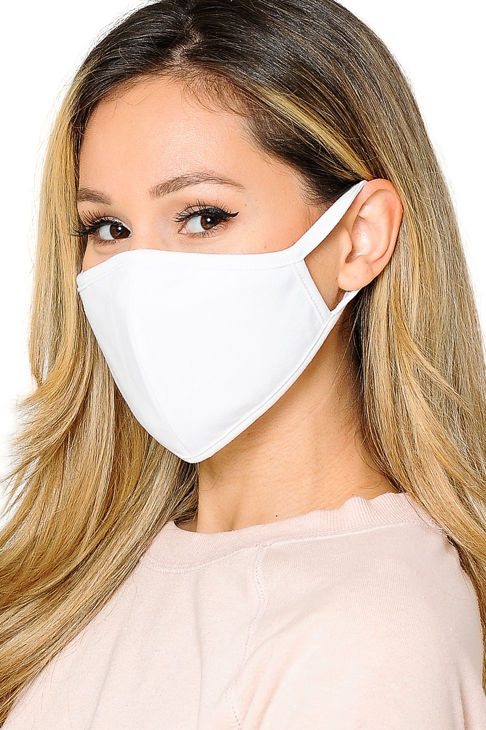 WOMEN'S FACE MASK- Premium 2-PLY Cotton with PM2.5 Filter Pocket - Made in USA