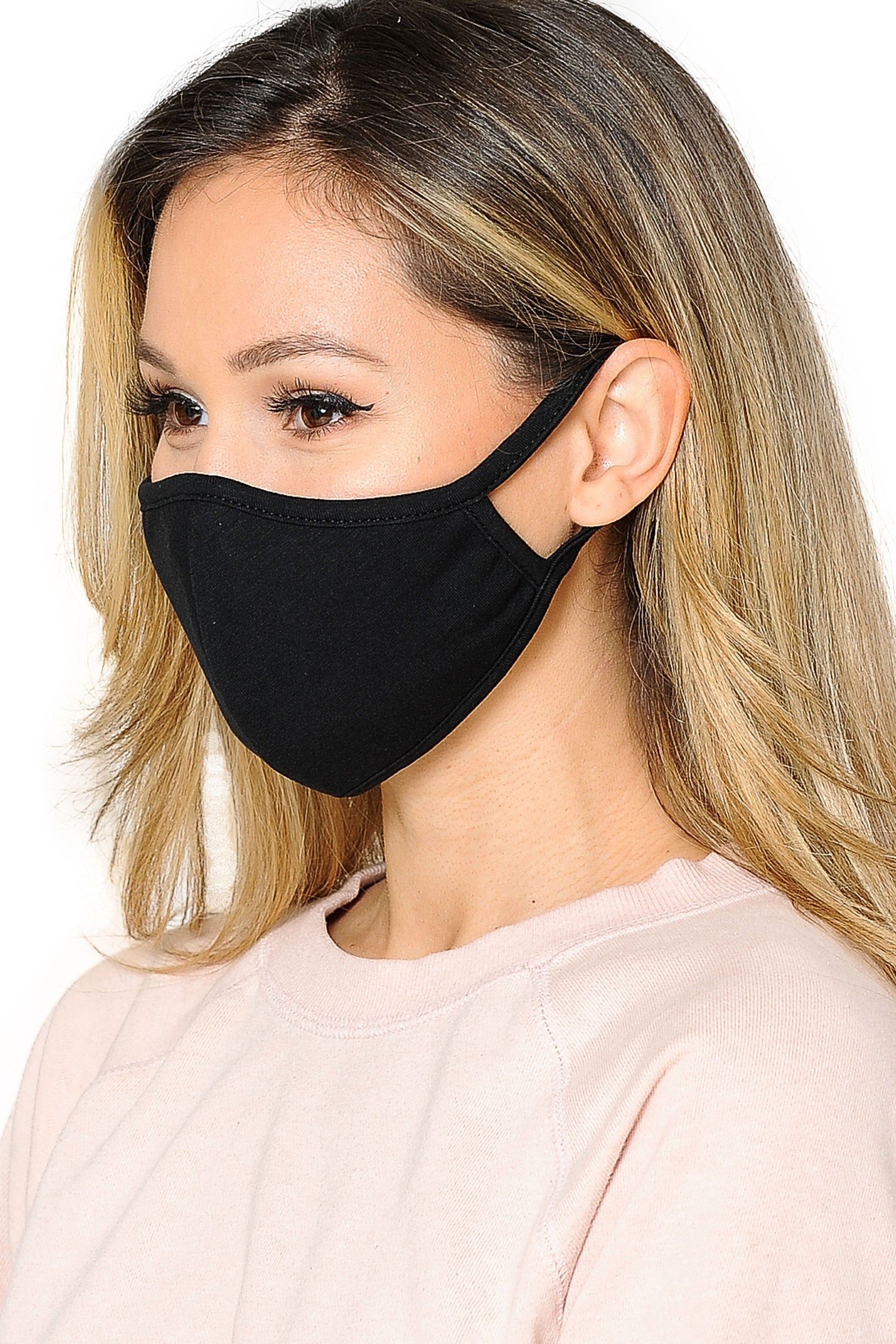 WOMEN'S FACE MASK- Premium 2-PLY Cotton with PM2.5 Filter Pocket - Made in USA