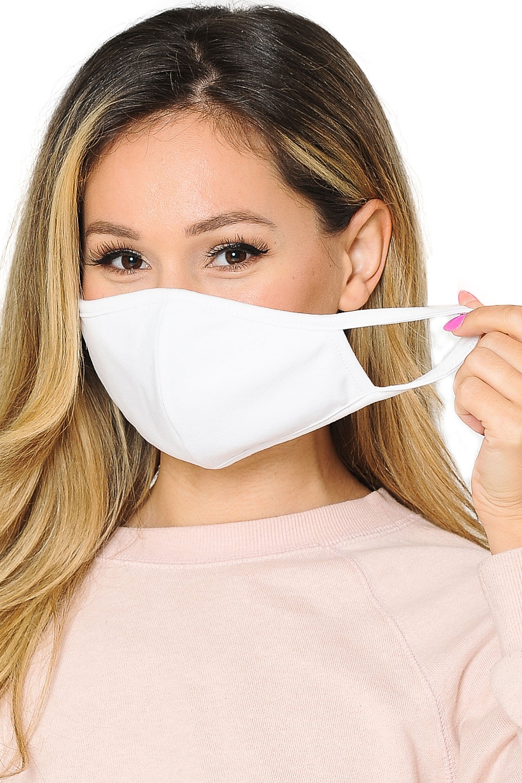 WOMEN'S FACE MASK- Premium 2-PLY Cotton with PM2.5 Filter Pocket - Made in USA