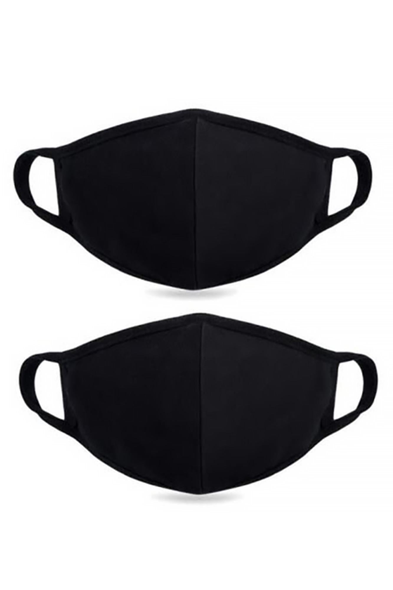 MEN'S FACE MASK- Premium 2-PLY Cotton with PM2.5 Filter Pocket - Made in USA