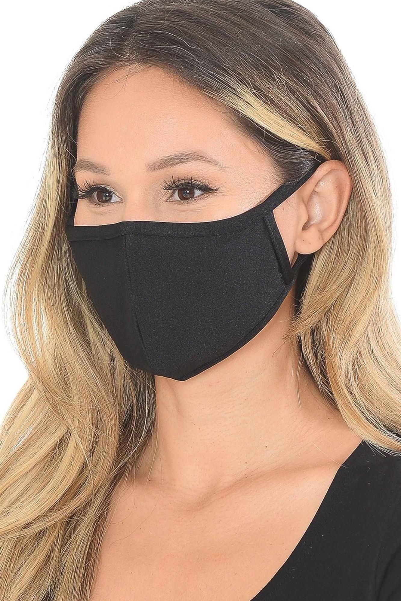 Premium Scuba Face Mask with Rear PM2.5 Pocket - Made in the USA