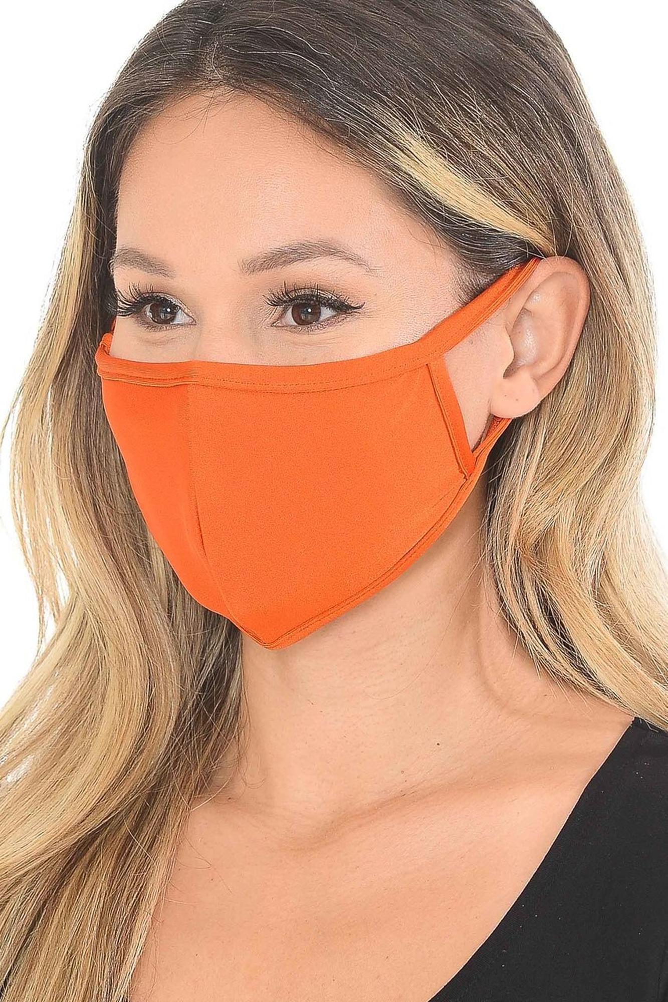 Premium Scuba Face Mask with Rear PM2.5 Pocket - Made in the USA