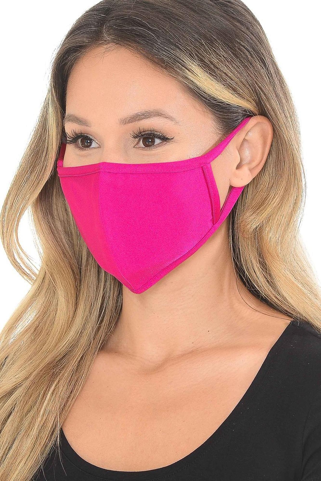 Premium Scuba Face Mask with Rear PM2.5 Pocket - Made in the USA