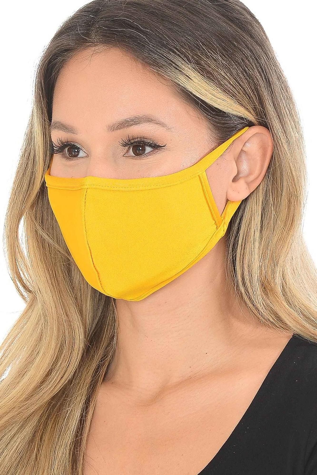 Premium Scuba Face Mask with Rear PM2.5 Pocket - Made in the USA